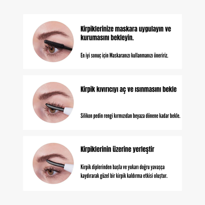 Calisi Kalıcı Kirpik Kıvırıcı